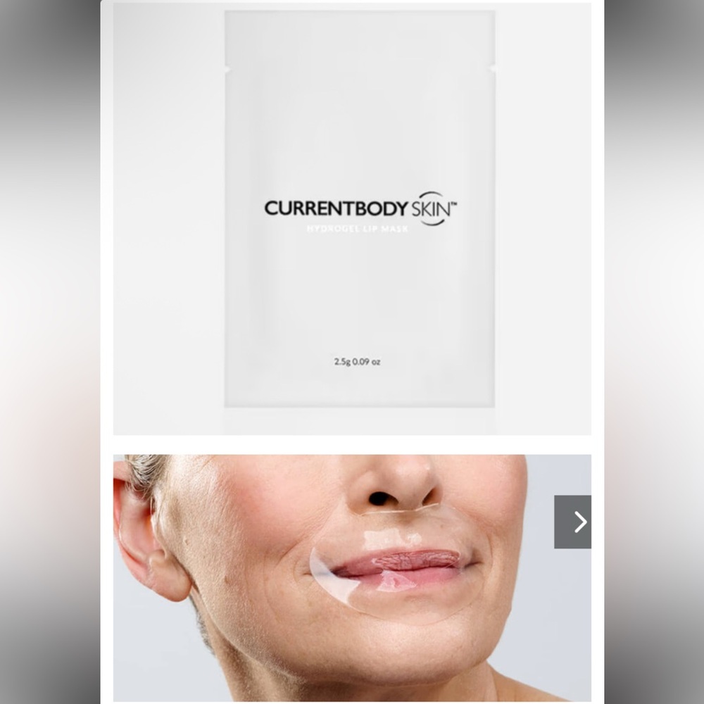 CurrentBody Hydrogel Lip Mask 10pc NWT